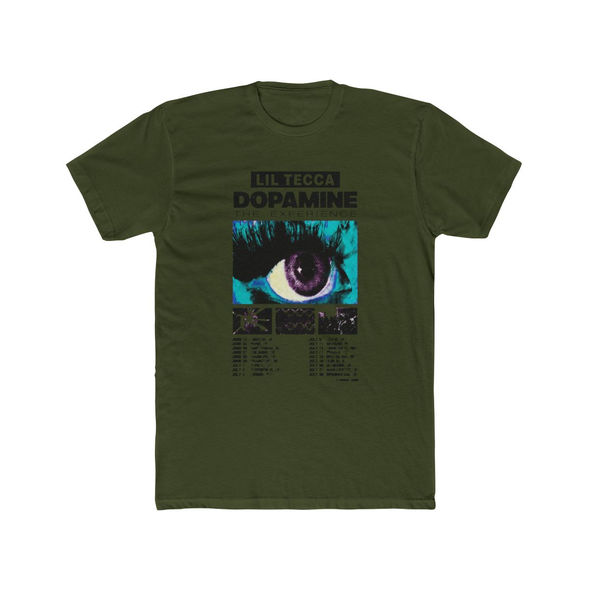 Lil Tecca Dopamine Experience Tour T SHIRT FULL SIZE S-5XL - alternate angle 5, merchandise