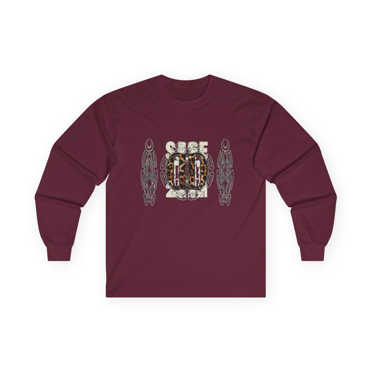 Other Lil tecca dopamine tour leopard print long sleeve - alternate angle 3, merchandise