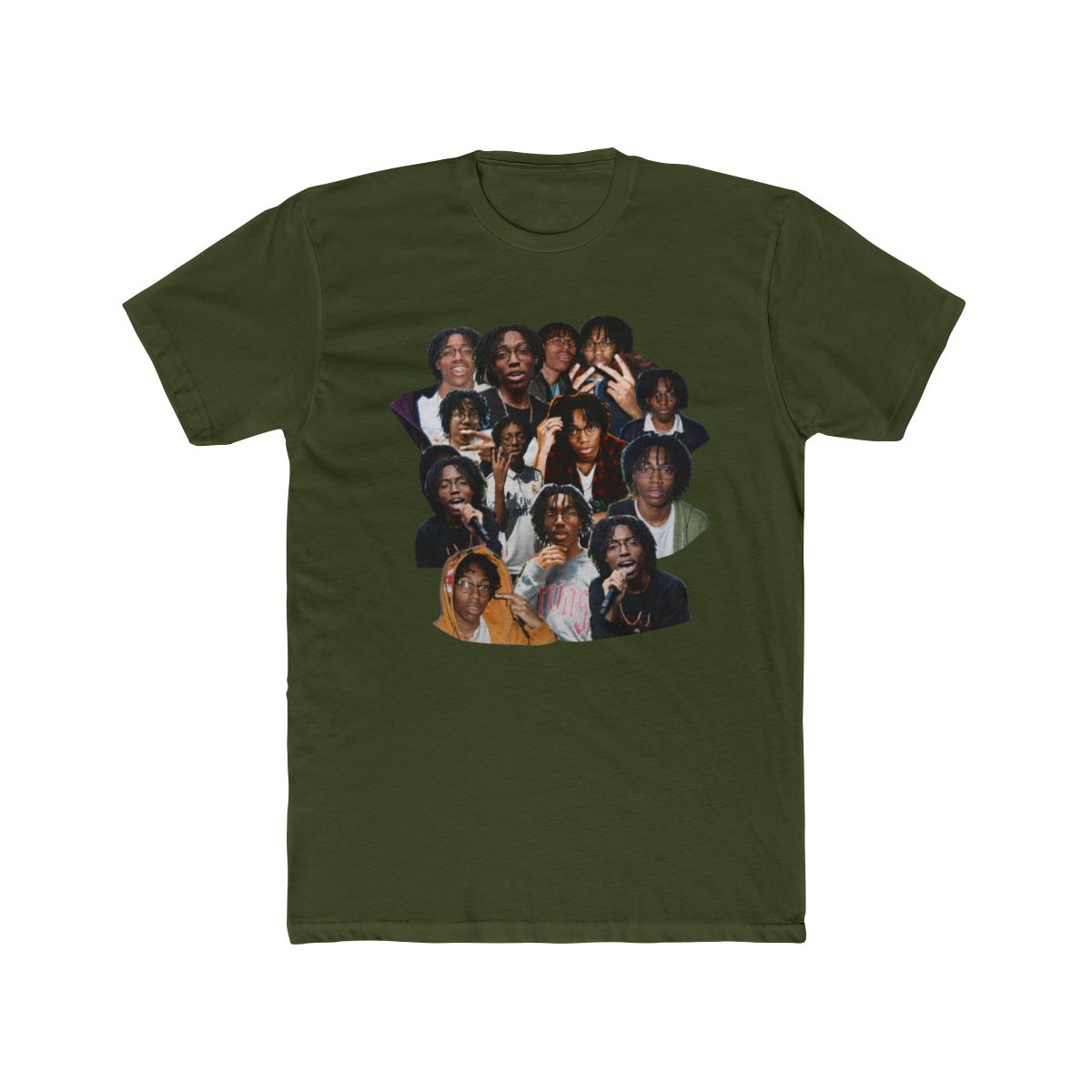Lil Tecca Photo Collage T Shirt - alternate angle 4, merchandise