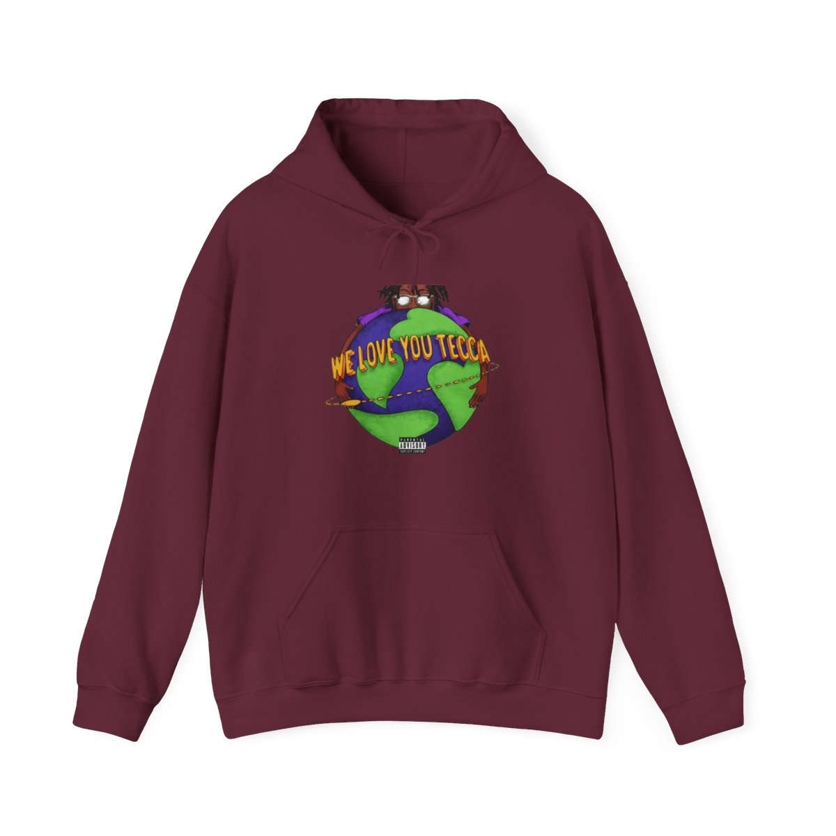 Official Lil Tecca Merch We Love Tecca shirt, hoodie, Hoodie and sweater - alternate angle 5, merchandise