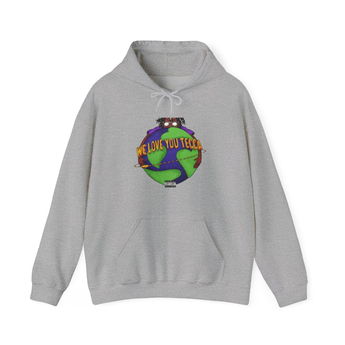 Official Lil Tecca Merch We Love Tecca shirt, hoodie, Hoodie and sweater - alternate angle 4, merchandise