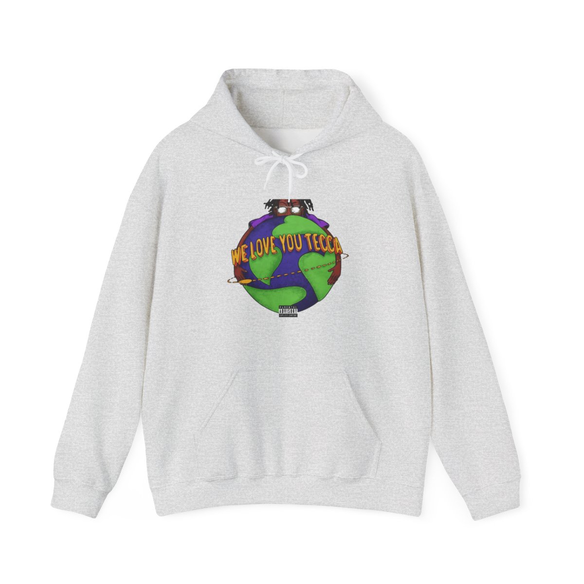 Official Lil Tecca Merch We Love Tecca shirt, hoodie, Hoodie and sweater - alternate angle 3, merchandise