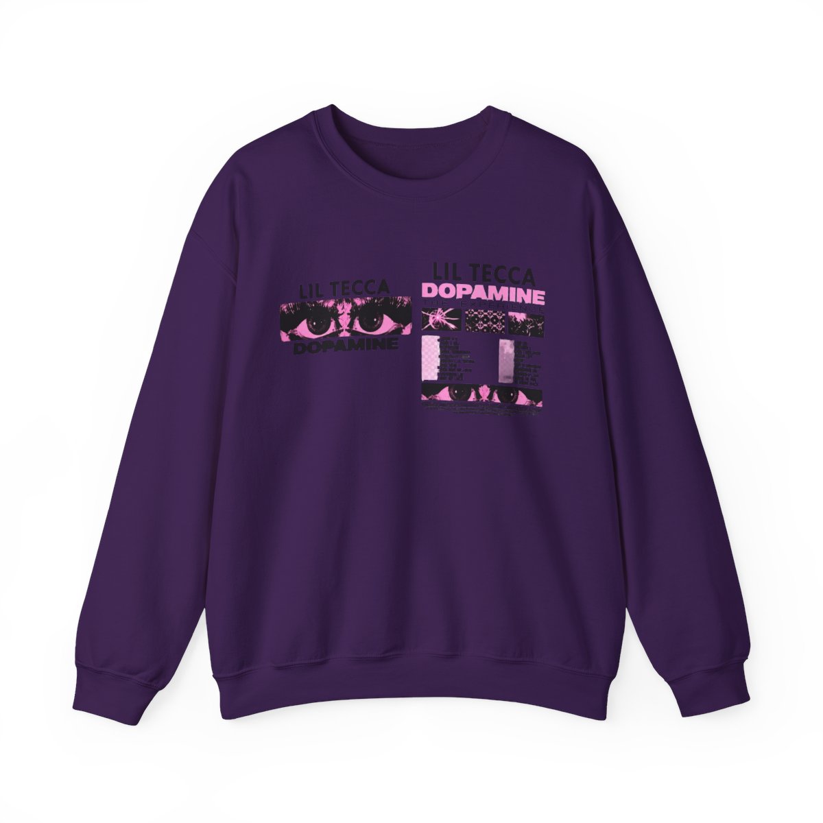 EREIVGJOX Lil Tecca The Dopamine Experience Tour Merch Hoodies Cosplay Women Men HipHop Long Sleeve Sweatshirts Pullovers, Grey, XXL - Official Sweatshirts merchandise