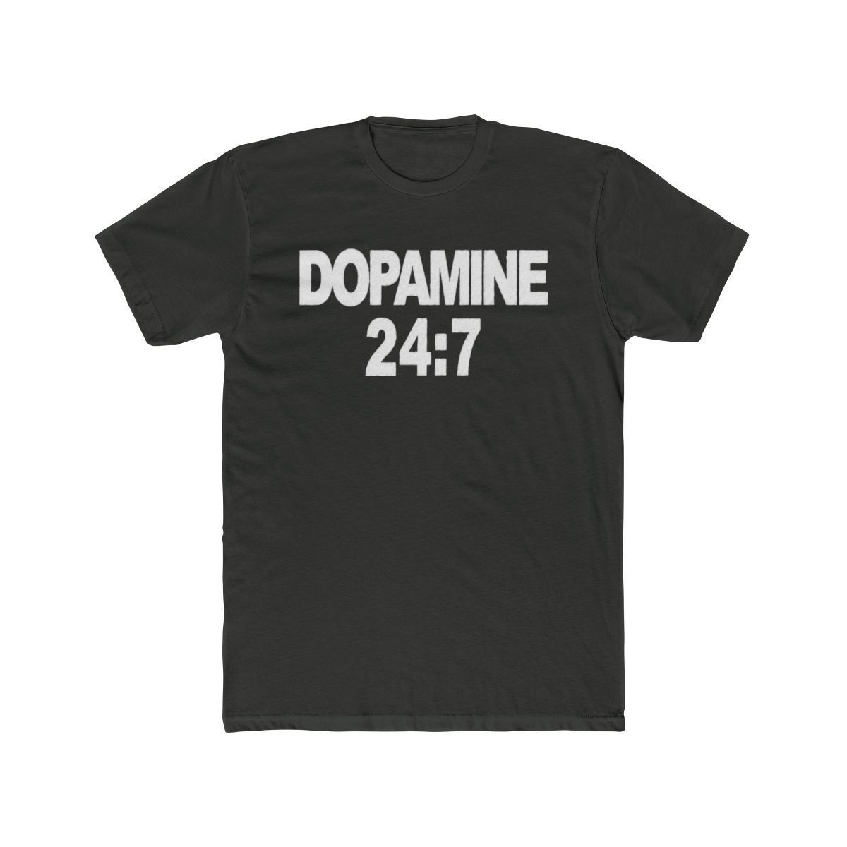 DOPAMINE 24:7 TEE - M by Lil Tecca Black Cotton TEE - alternate angle 5, merchandise